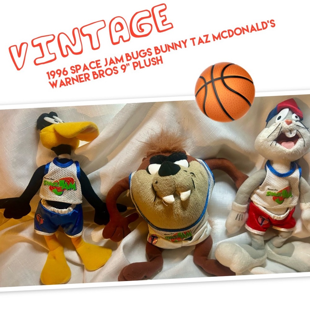 Warner Bros. Space Jam Plush Trio -
